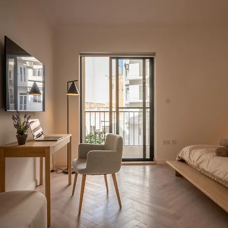 Apartmán S66 By Homega, Seafront Terrace & Valletta Views