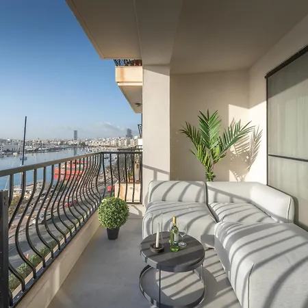 S66 By Homega, Seafront Terrace & Valletta Views * Sliema